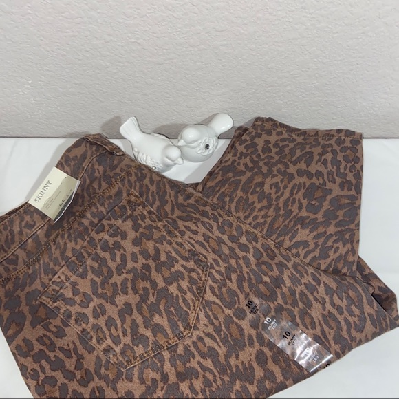 Style & Co skinny jeans leopard print - Picture 2 of 5